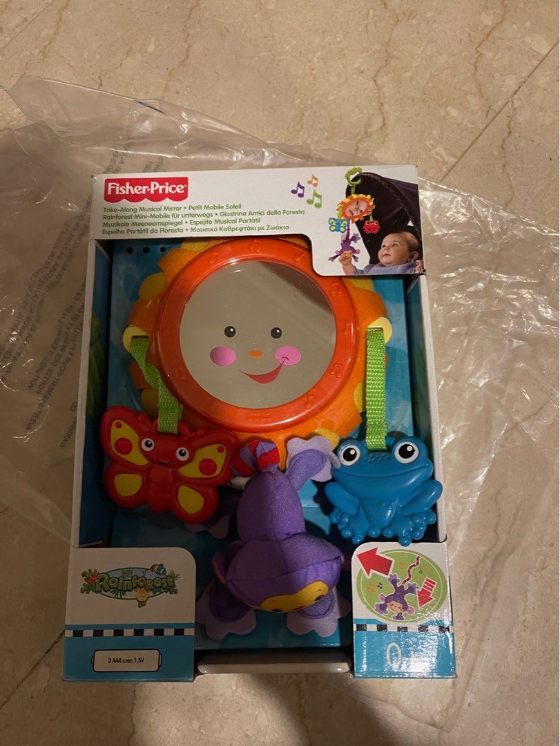 Fisher price mirror music toy clearance