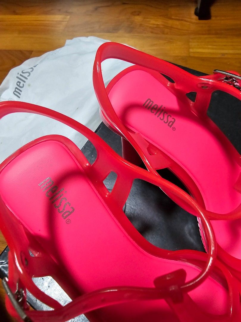 BNIB Melissa Vixen Ad Heels Pink