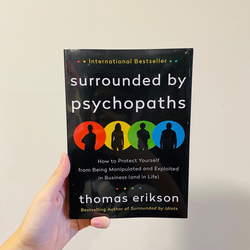 Book Thomas Erikson Surrounded By Psychopaths, Hobbies & Toys, Books ...