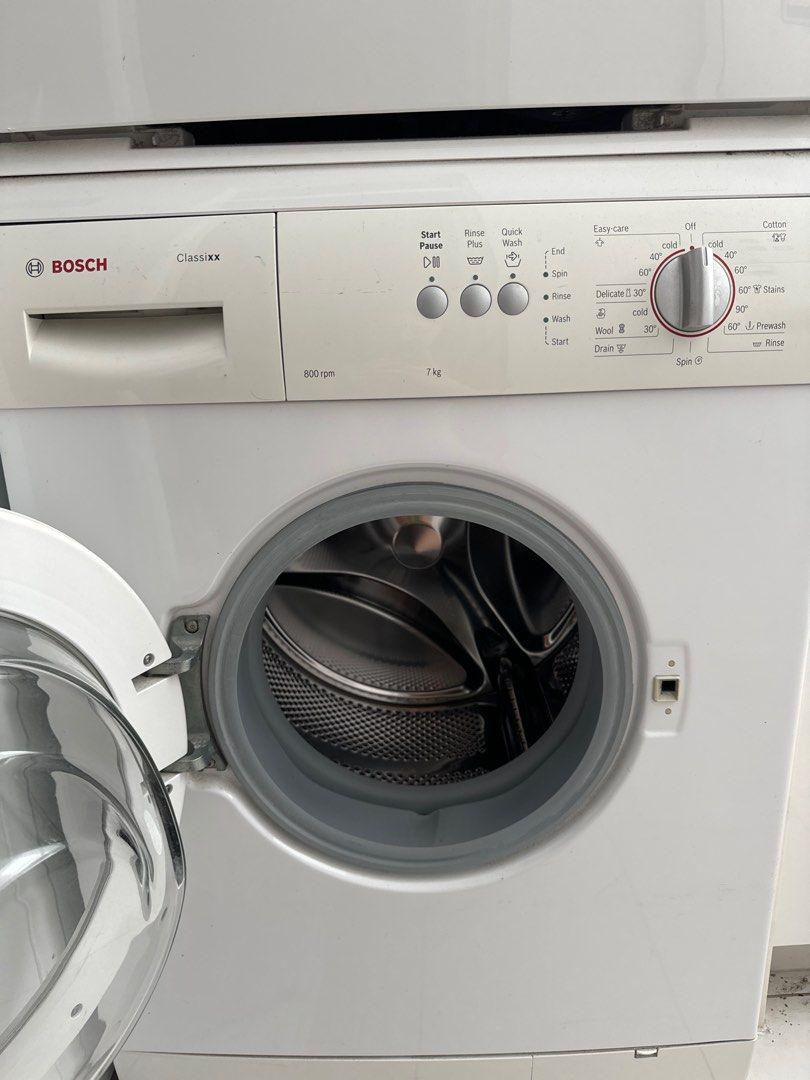 Bosch washing machine & dryer combo (7kg), TV & Home Appliances, Washing Machines and Dryers on