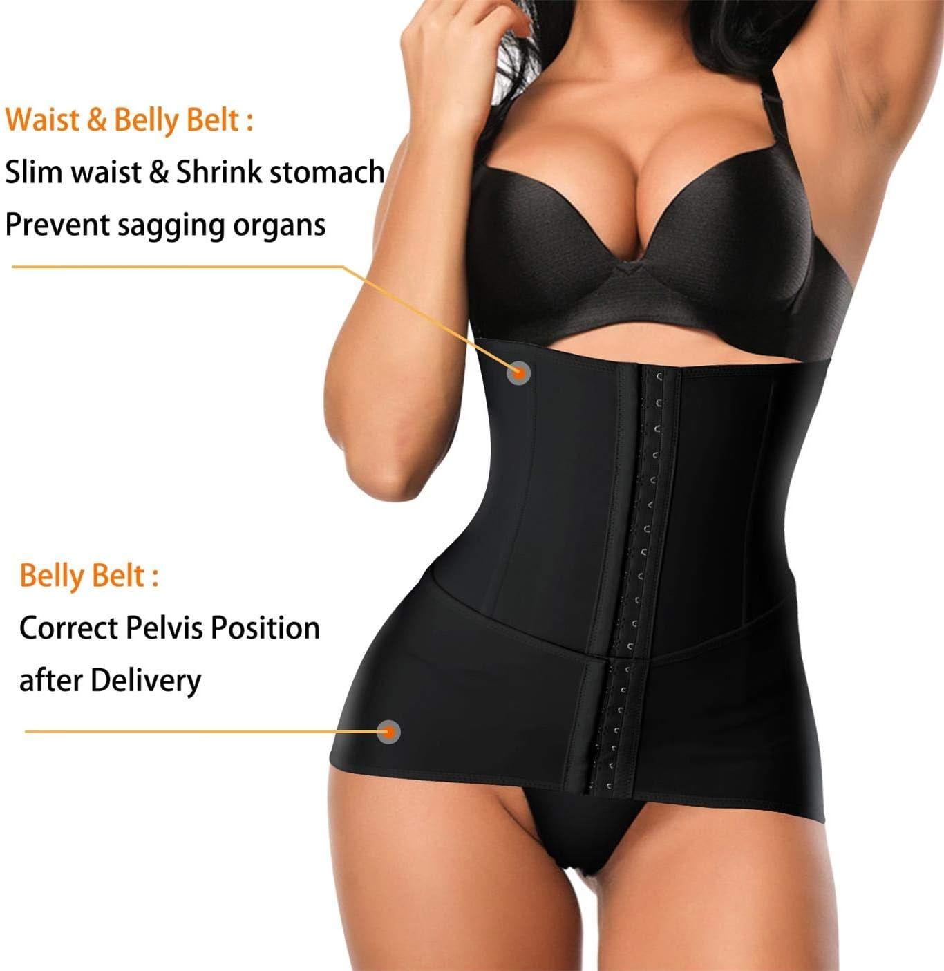 Brabic Women Tummy Control Adjustable Underbust Bodysuit – BRABIC