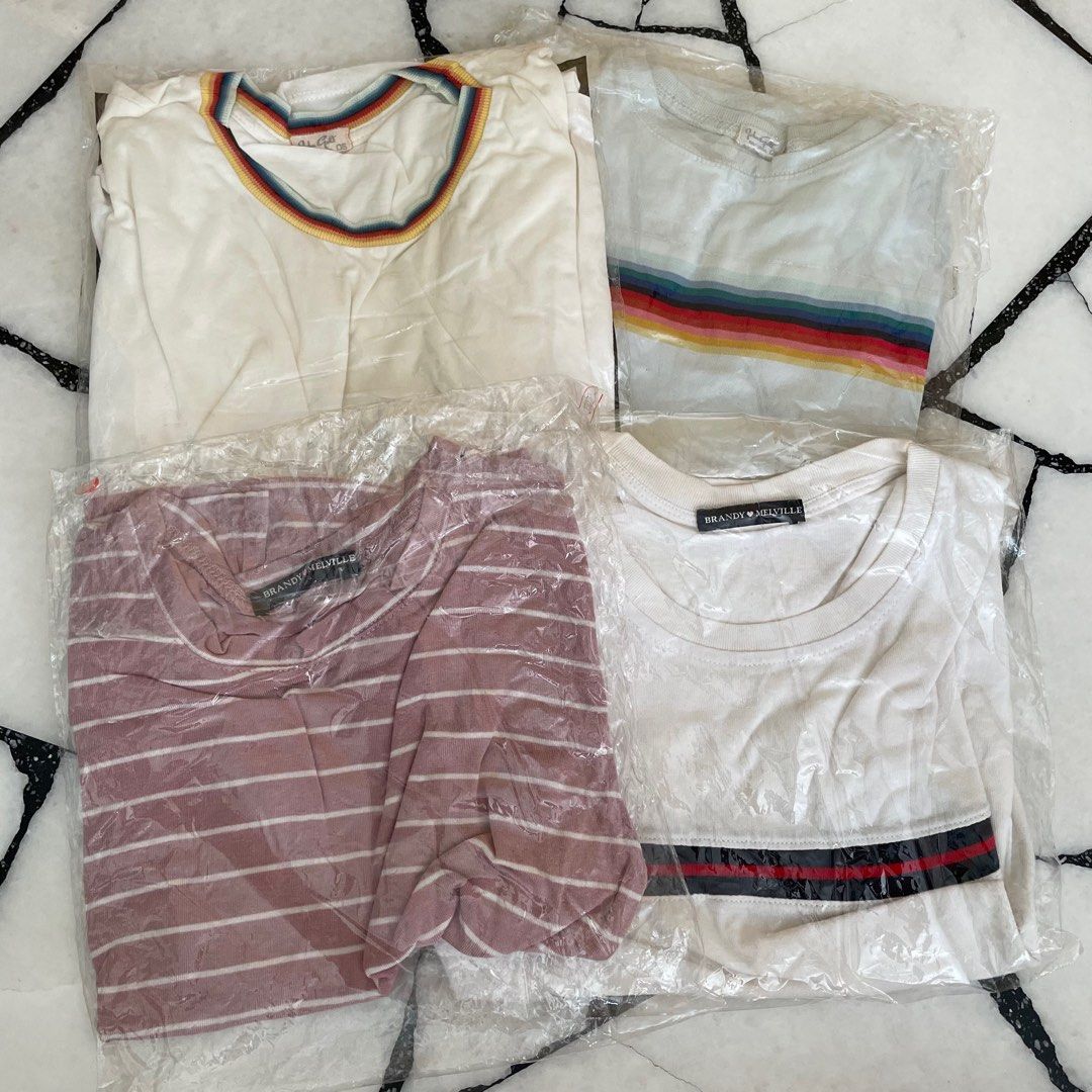 Brandy Melville Tube Top (Striped), Women's Fashion, Tops, Others Tops on  Carousell