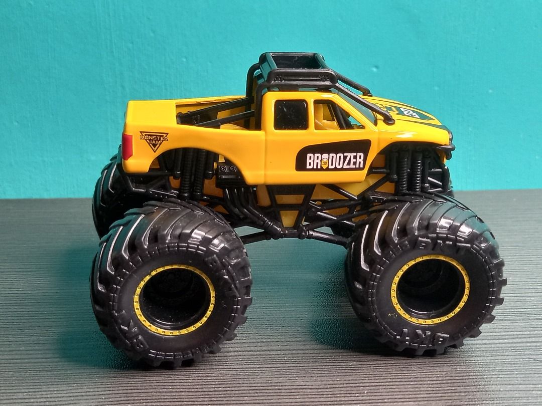 Brodozer monster truck hot wheels hot sale