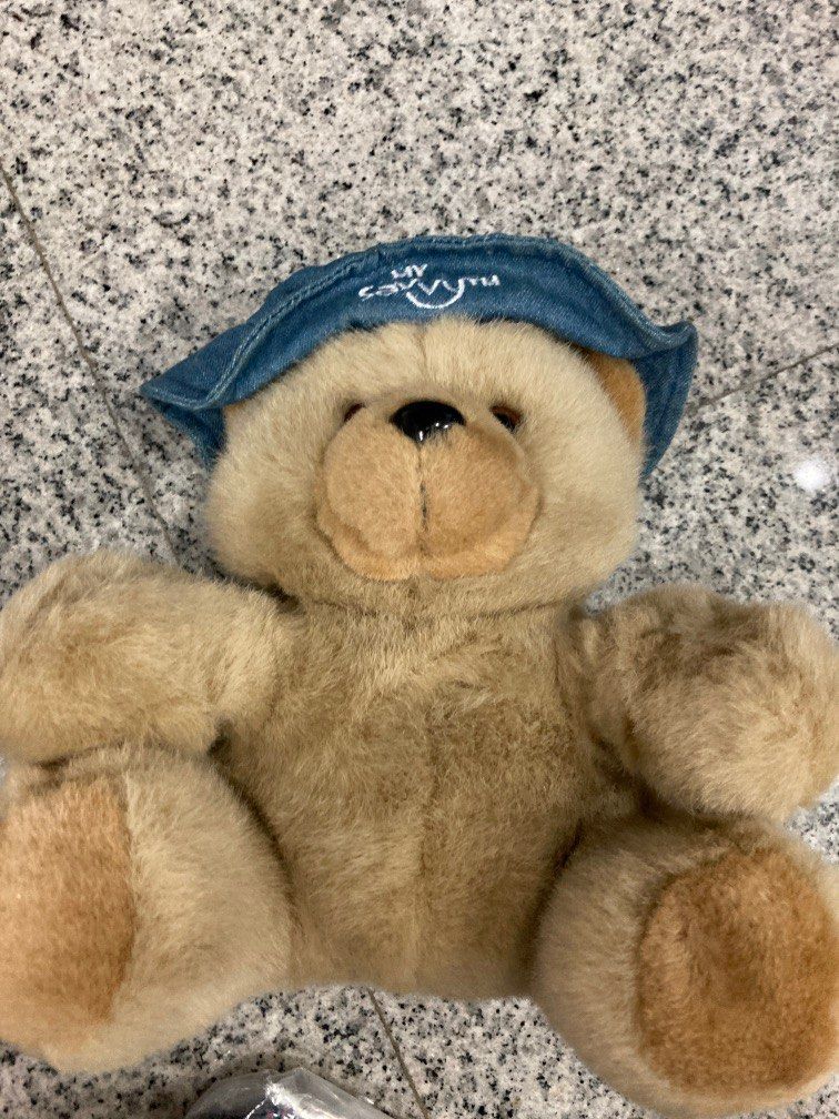 Bucket hat Teddy Bear, Hobbies Toys, Toys Games on Carousell