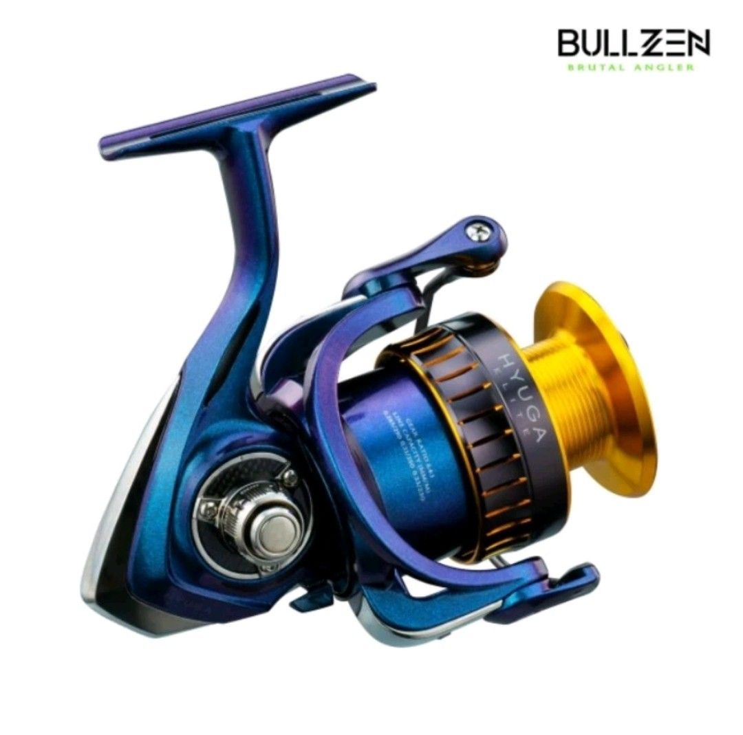 Bullzen Hyuga Elite Spinning Reel, Sports Equipment, Fishing on Carousell