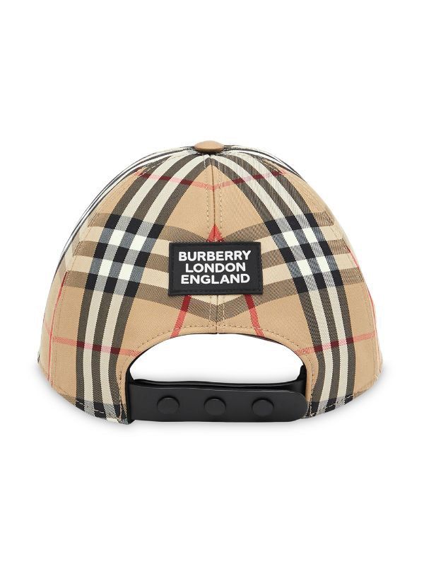 Burberry baseball deals cap