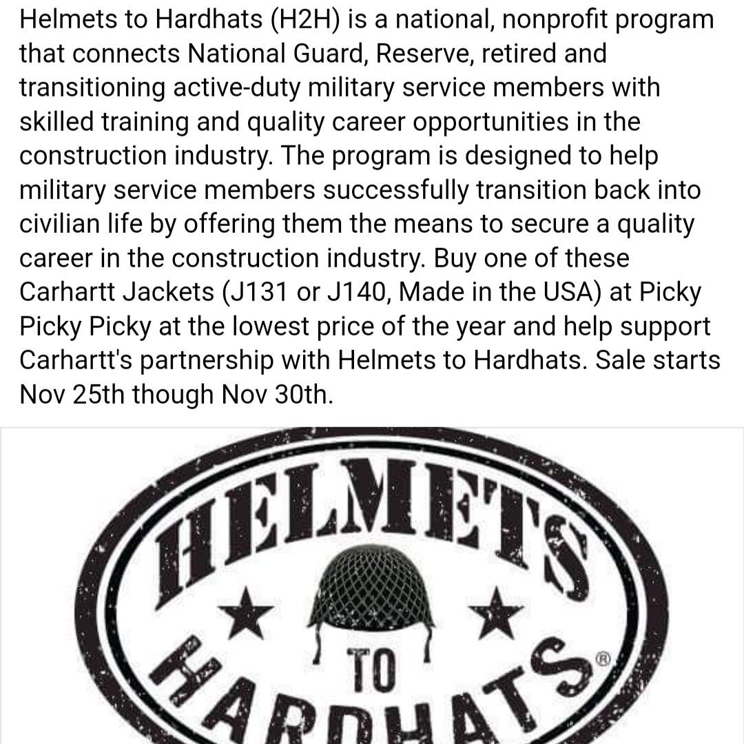 Carhartt helmets to hardhats jacket shop