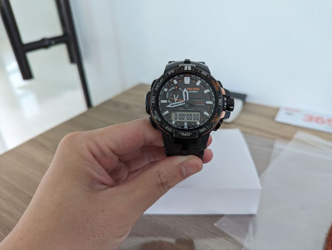 Casio Pro Trek PRW 6000Y Protrek PRW6000Y PRW Atomic Men s