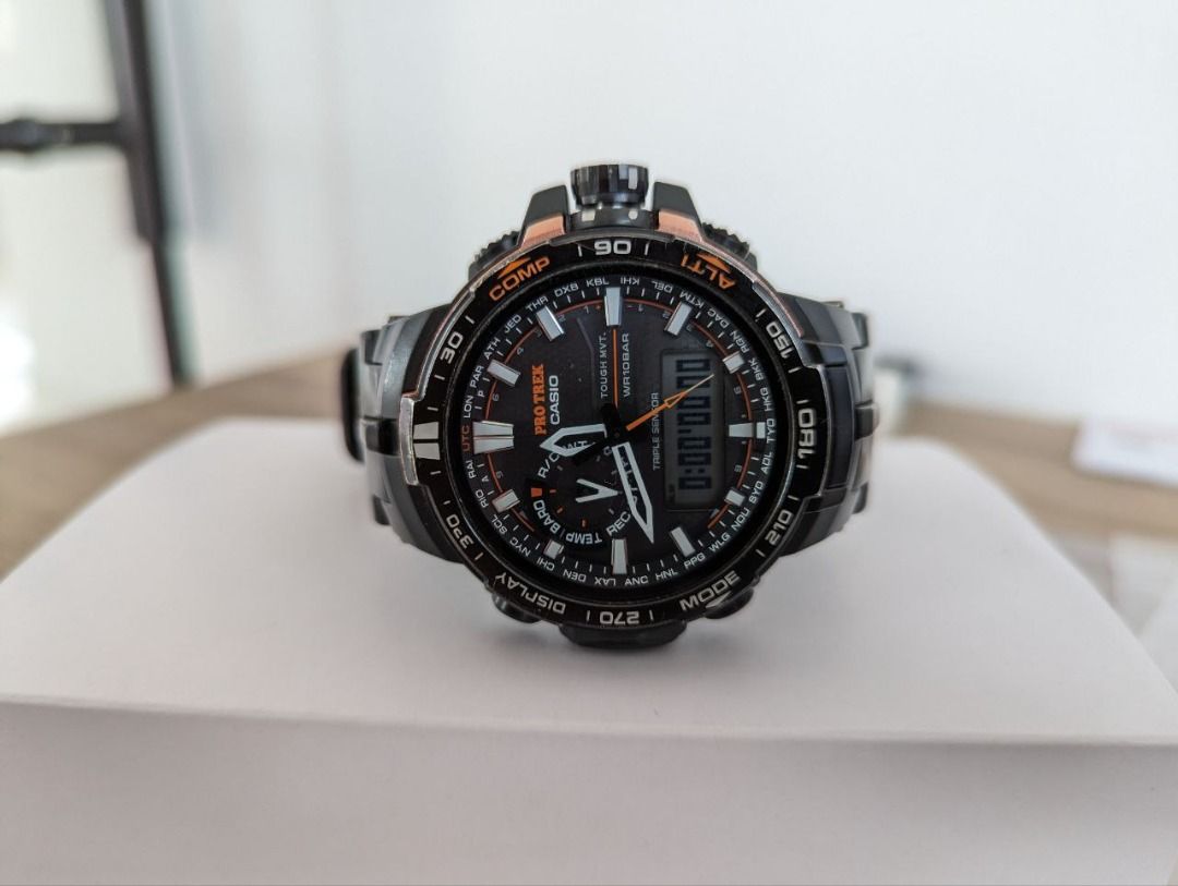 Casio Pro Trek PRW 6000Y Protrek PRW6000Y PRW Atomic Men s