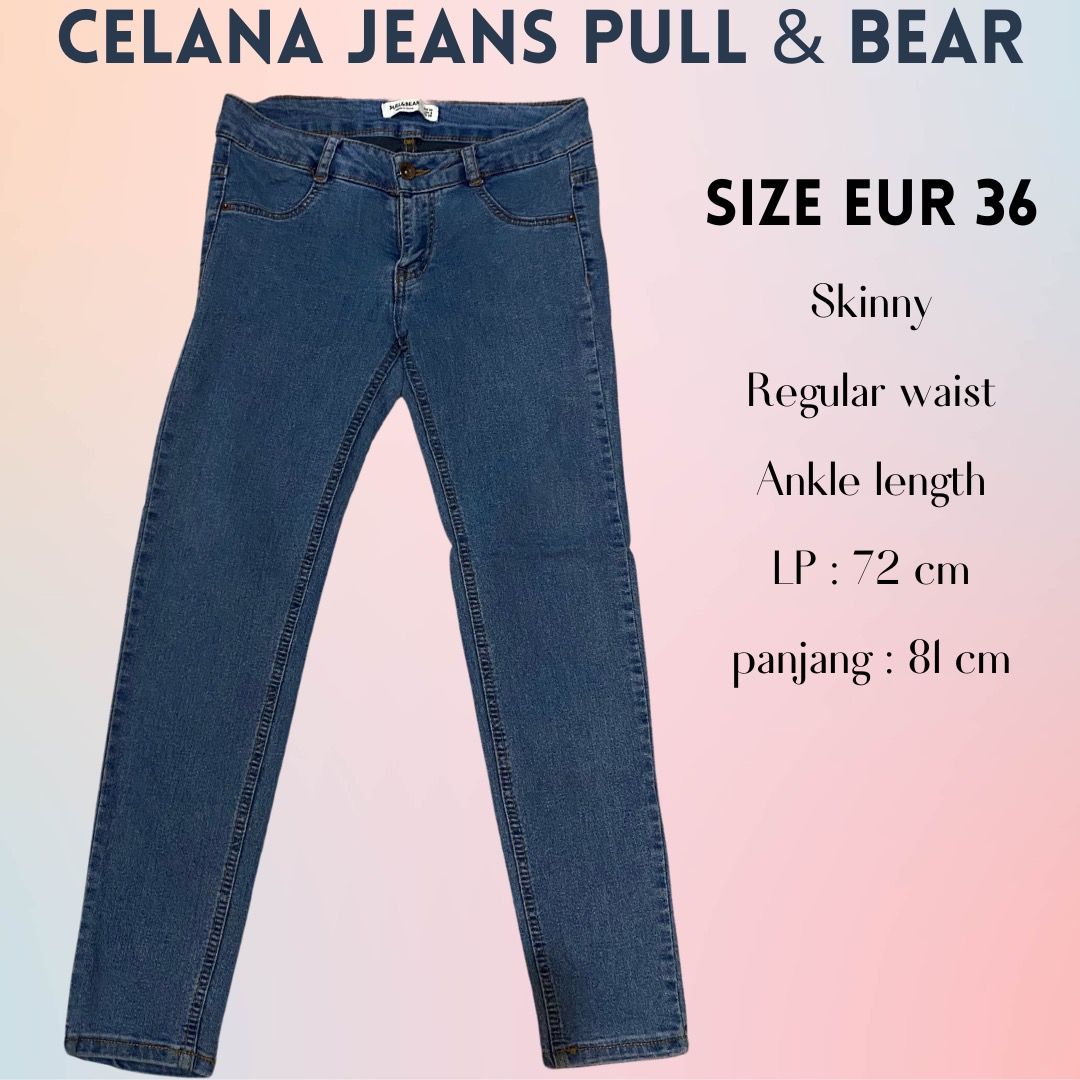Size celana discount pull and bear