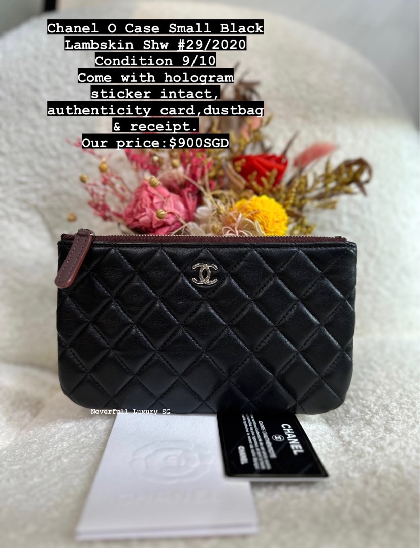 Chanel small outlet o case price
