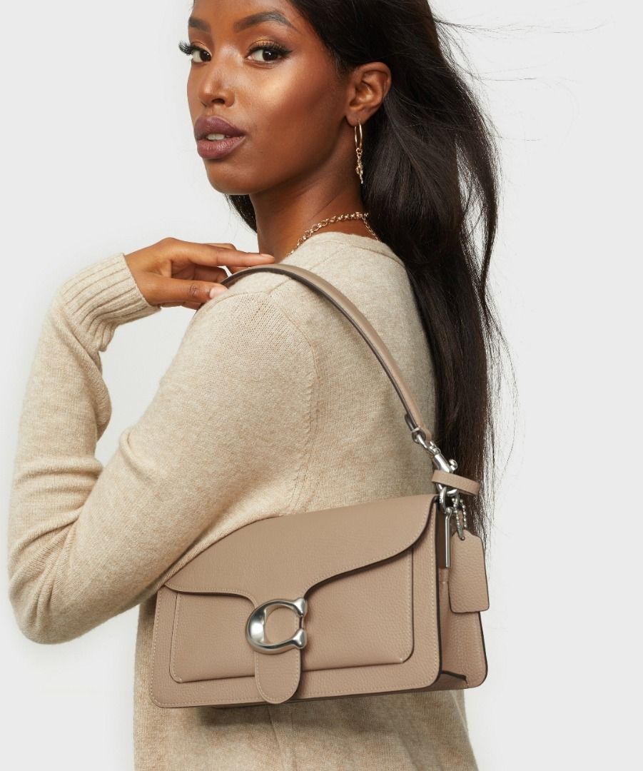 Coach Original Brown Signature Collection TABBY SHOULDER BAG 26
