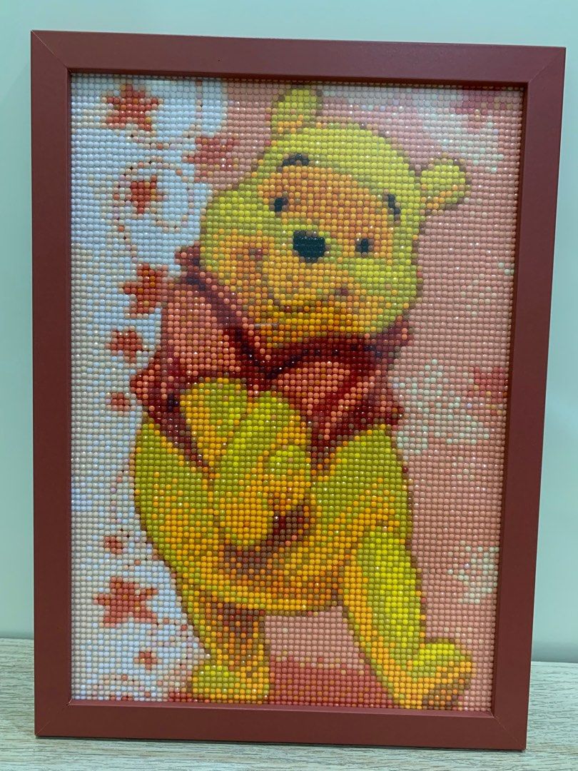 COMPLETED Winnie the Pooh diamond painting