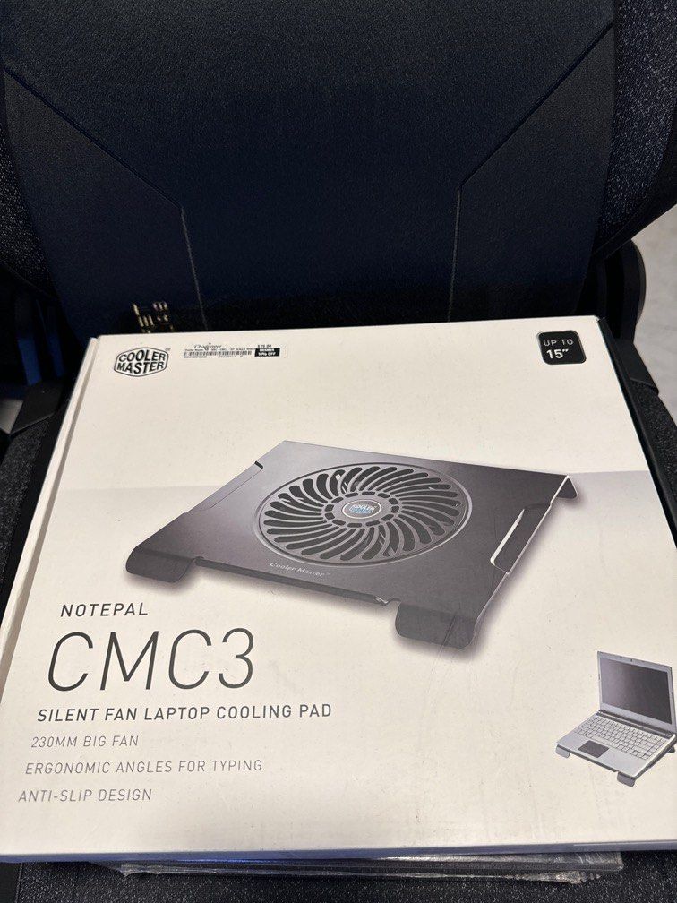 Cooler Master Laptop Cooling Pad CMC3, Computers & Tech, Parts ...