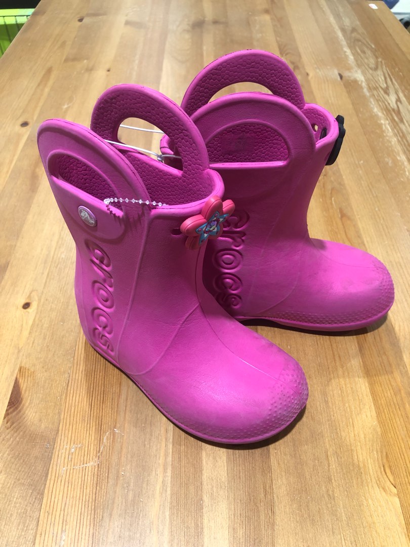 Crocs girls boots discount