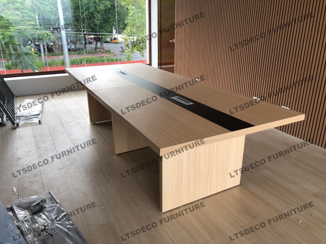 CUSTOMIZED CONFERENCE TABLE OFFICE FURNITURE AND PARTITIONS, Furniture ...