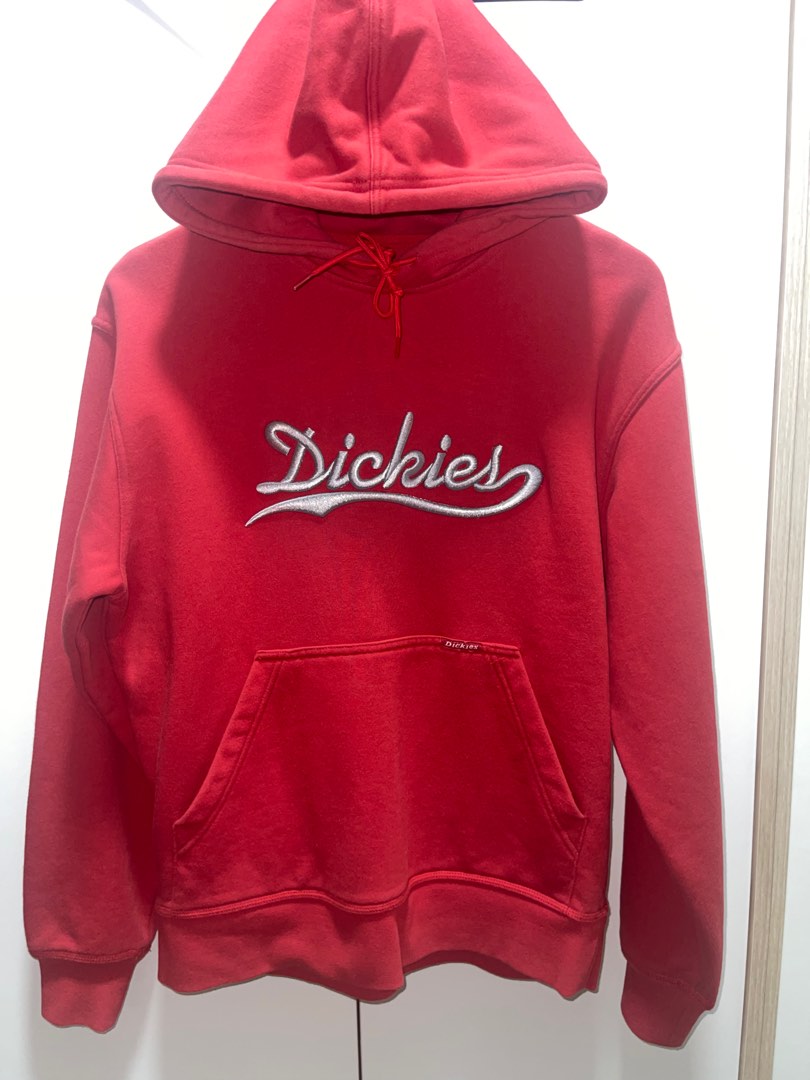Dickies Hoodie Red Men s Fashion Tops Sets Hoodies on Carousell