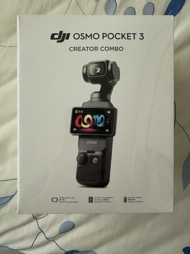 DJI Osmo Pocket 3 Creator Combo, Photography, Video Cameras on Carousell