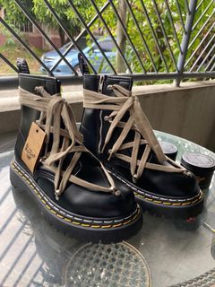 Doc Martens 1460 with other black lace