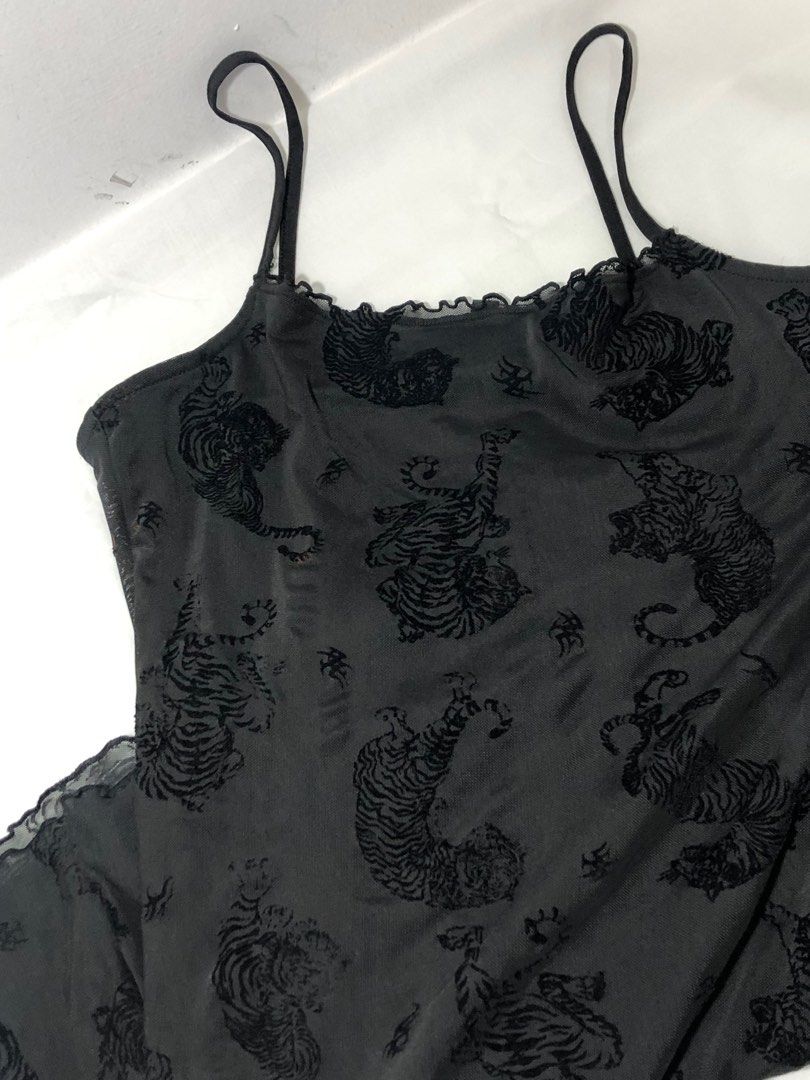 h&m black dragon dress Crimson Halethorn Skater Dress 3XL / Crimson Halethorn