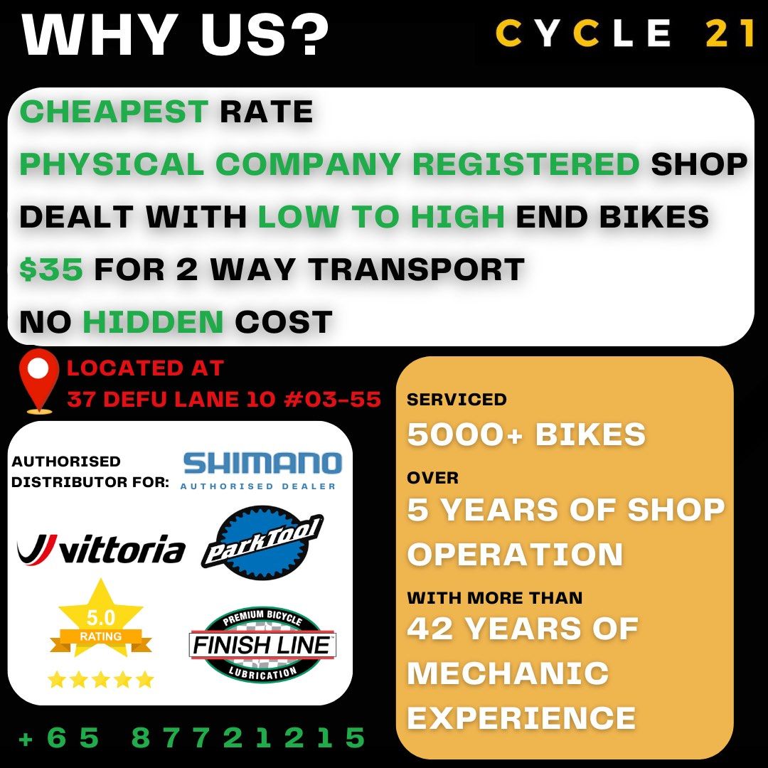 Bicycle repair best sale price list