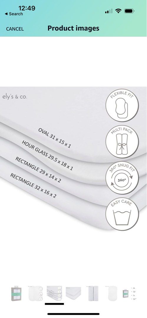 Ely s and Co Bassinet Sheets 2 pack Babies Kids Baby Nursery Kids Furniture Cots Cribs on Carousell