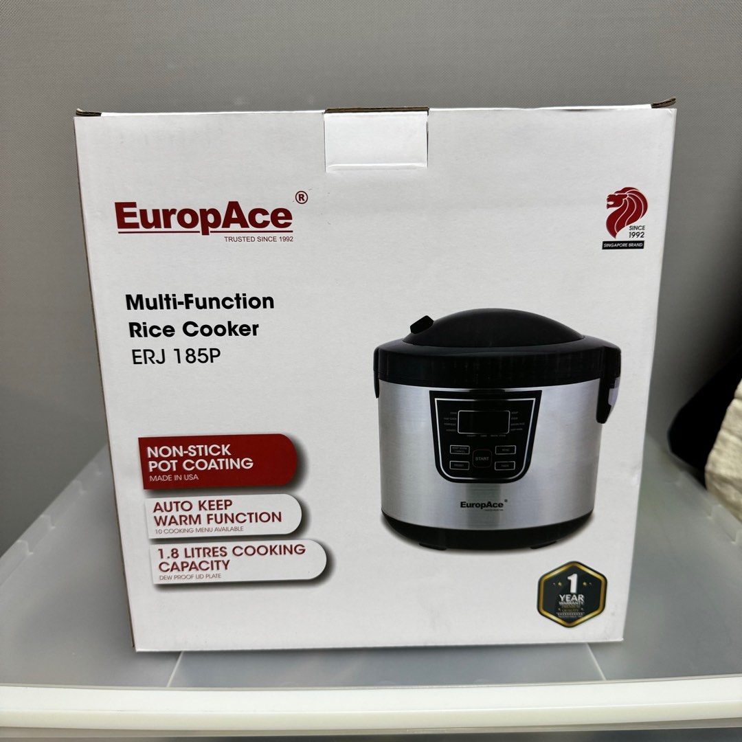 Europace Multifunction Rice Cooker, TV & Home Appliances, Kitchen