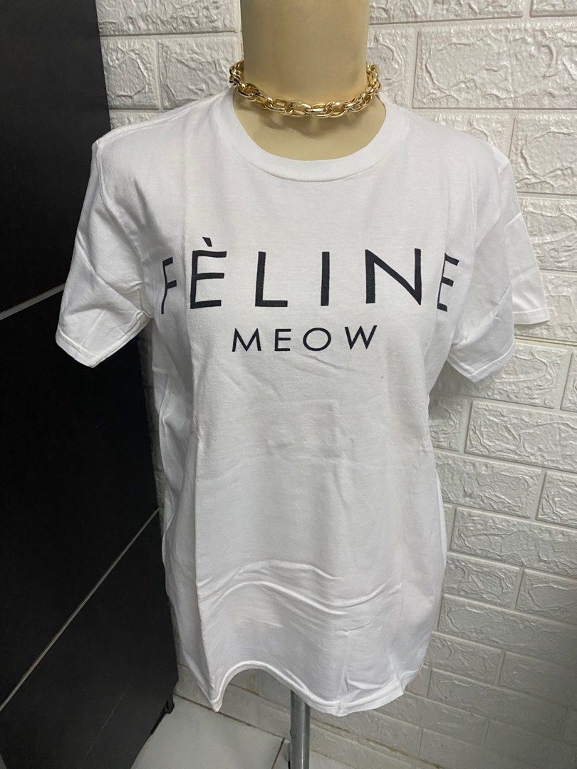 Feline top celine shirt