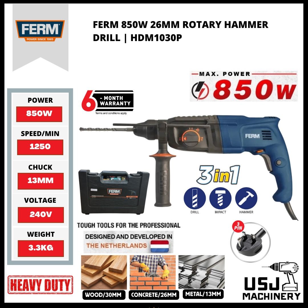Ferm store rotary hammer