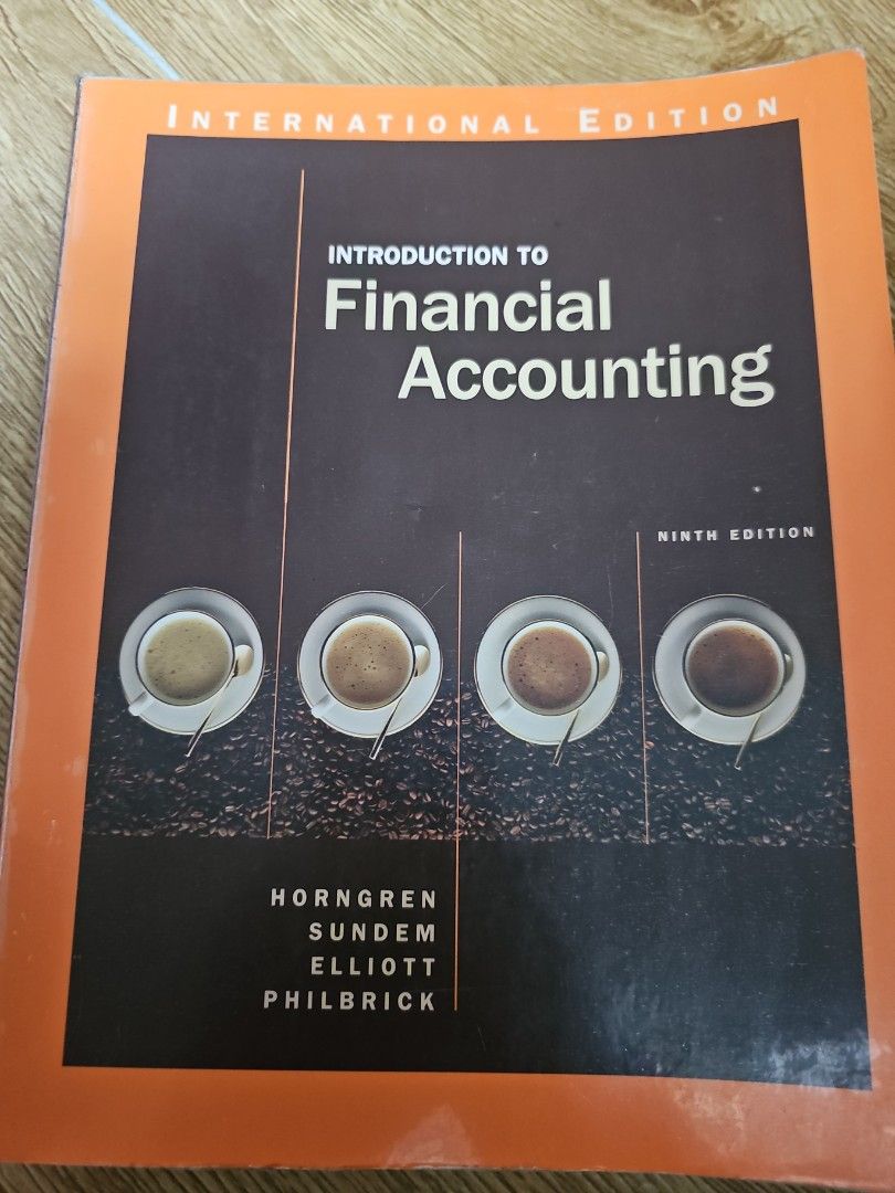 Financial accounting book, Hobbies & Toys, Books & Magazines, Textbooks ...