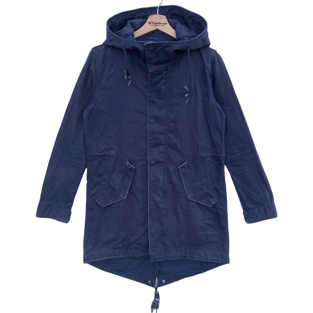 Fred perry sale fishtail parka khaki