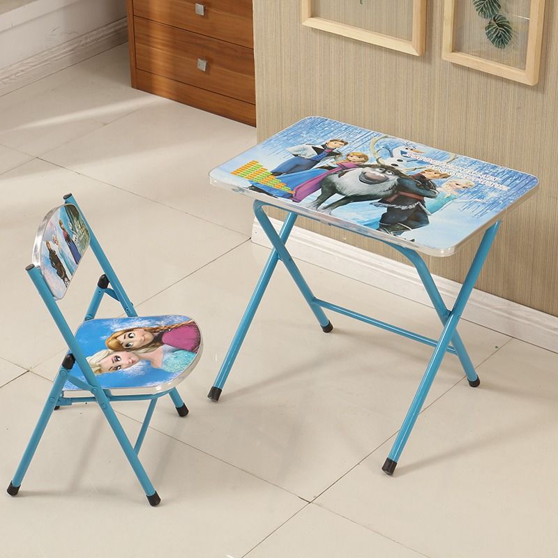 Frozen desk shop and chair set
