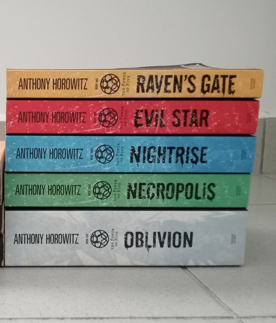 (FULL SET) The Power of Five Series Anthony Horowitz, Hobbies & Toys, Books & Magazines