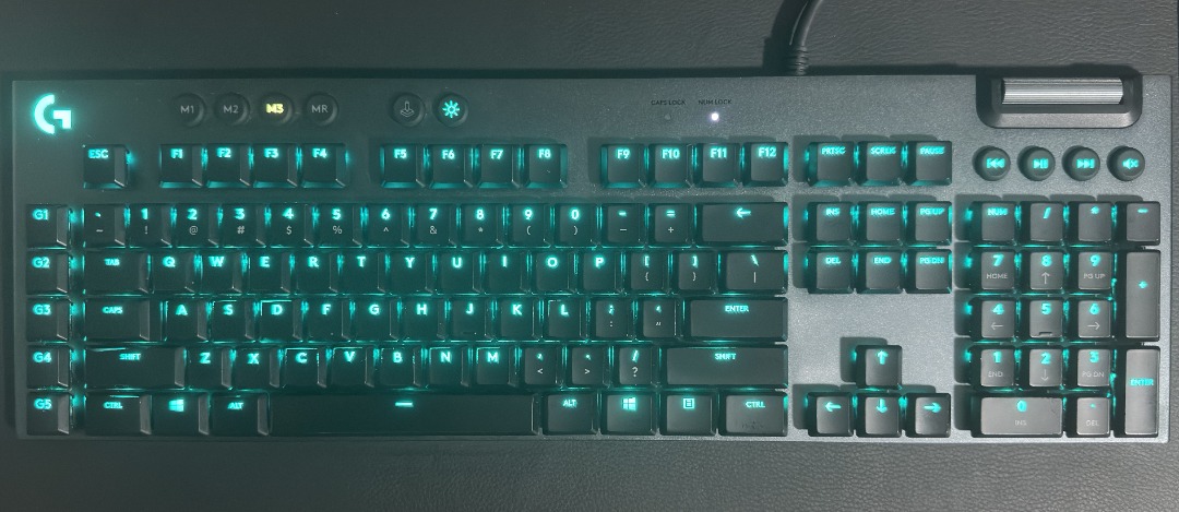 G815 LIGHTSYNC RGB Mechanical Gaming Keyboard (GL Tactile), Computers ...