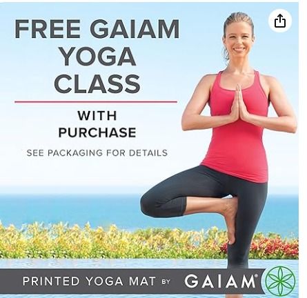 Gaiam fitness mat 15mm shop