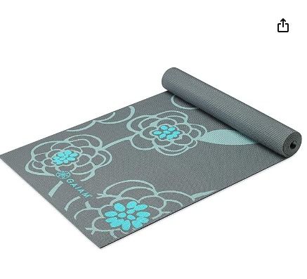 Gaiam Yoga Mat Size 68'' L x 24'' W x 6mm thick