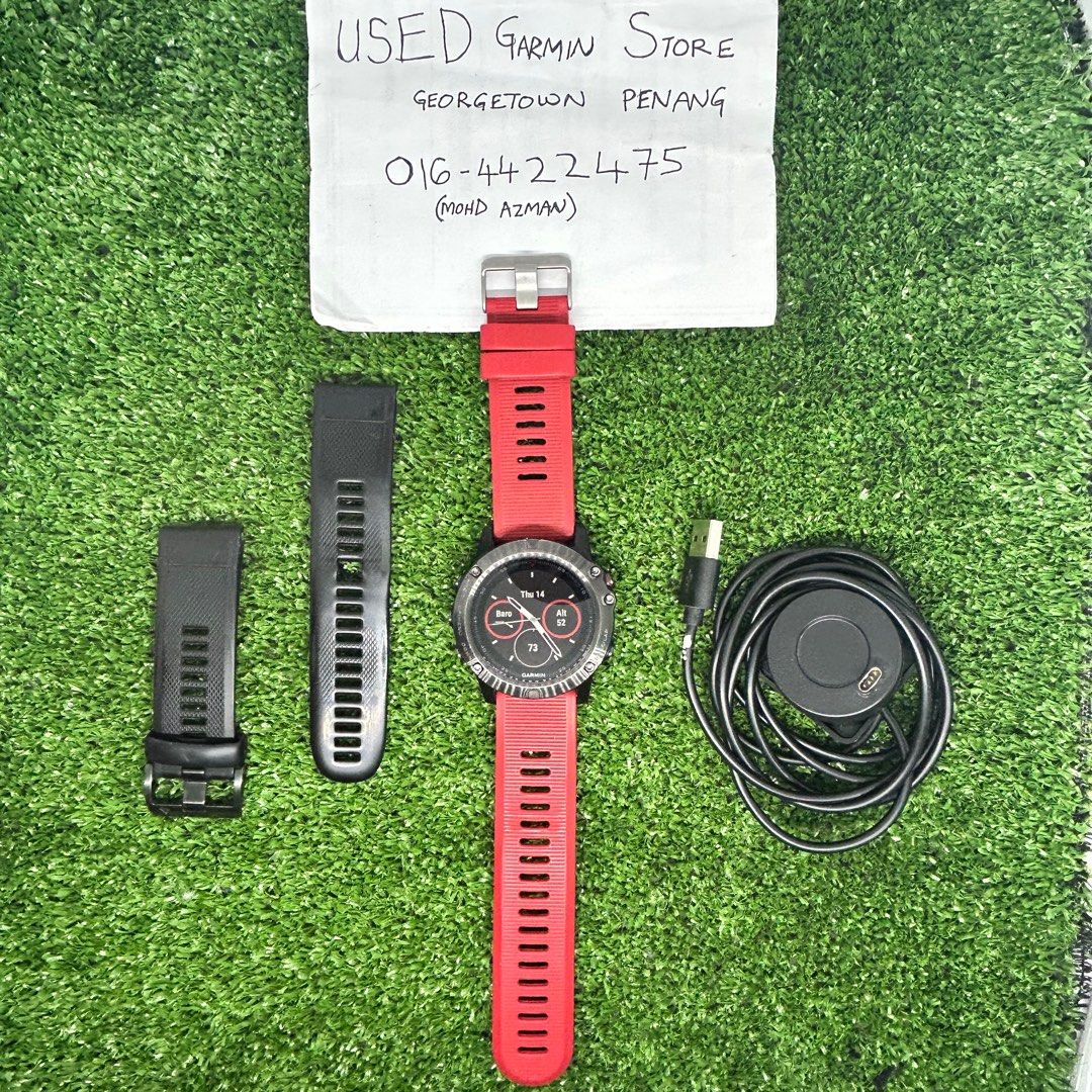 Garmin Fenix 5X Sapphire Malaysia Maps Men s Fashion Watches