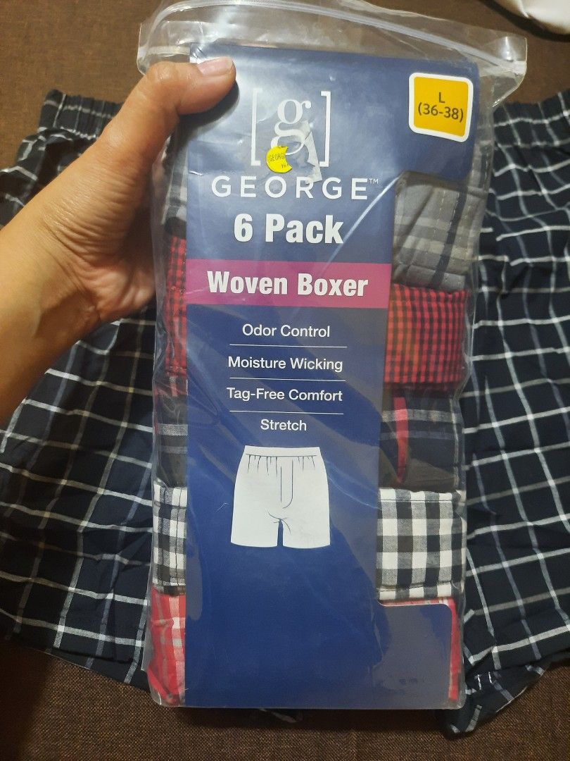 George Men's Knit Boxers 