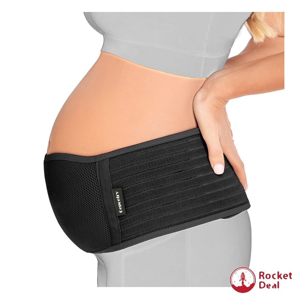 Maternity Belt, Elastic Pregnancy Belly Support Band, Breathable Support  Belt for Pregnant Women, Relieve Lower Back, Pelvic and Hip Pain