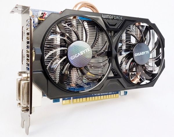 Gigabyte Nvidia GTX 750 Ti Superior Dual Fan Cooling 4K 3D Gaming Upgraded with Arctic Silver 5 Thermal Paste