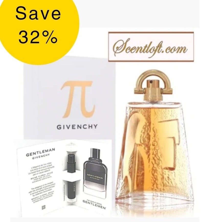 GIVENCHY Pi EDT 100ml a free Givenchy Gentleman EDP mini spray