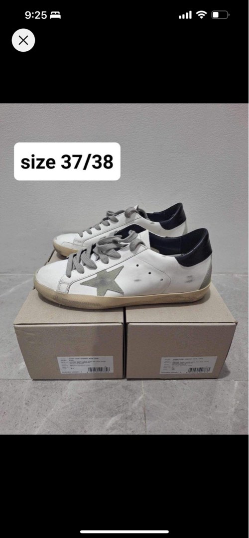 GOLDEN GOOSE ORIGINAL 37 available size only, Women's Fashion, Footwear,  Sneakers on Carousell