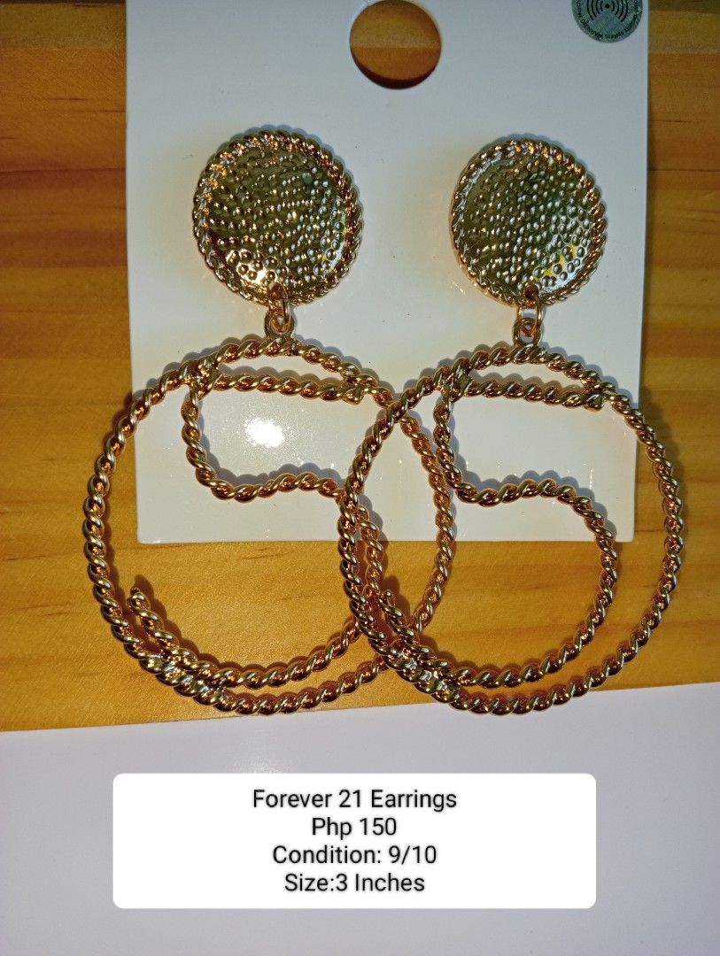 Forever 21 gold sale hoops