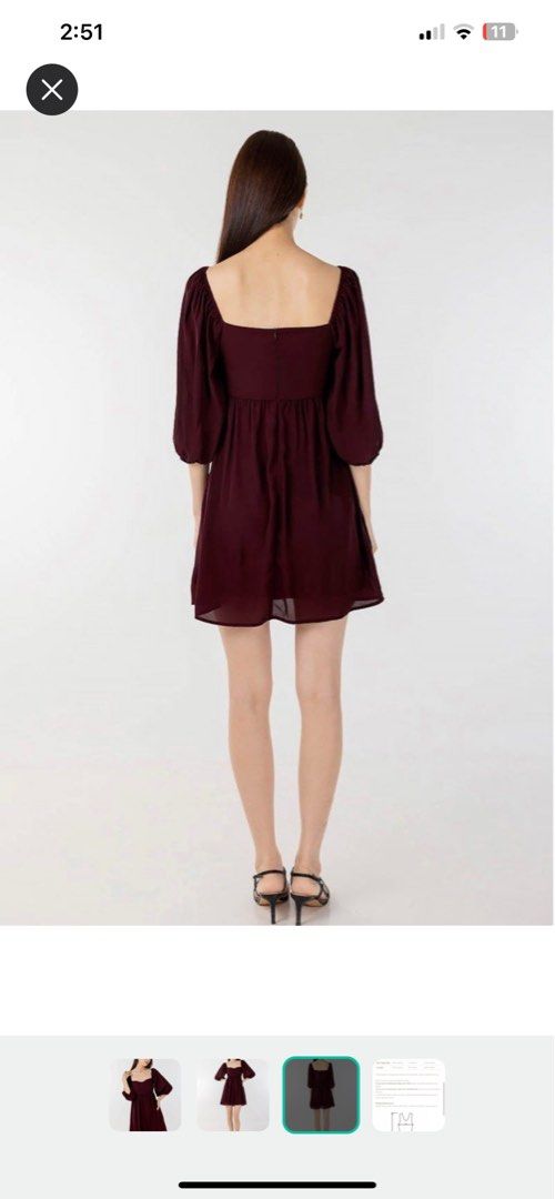 Chiffon babydoll clearance dress