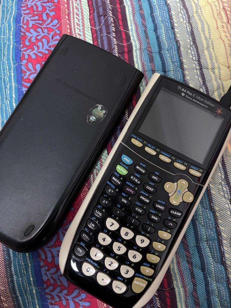 Graphing Calculator Ti-84 Plus C Silver Edition, Hobbies & Toys ...