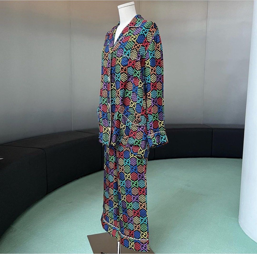 Gucci best sale silk pyjamas