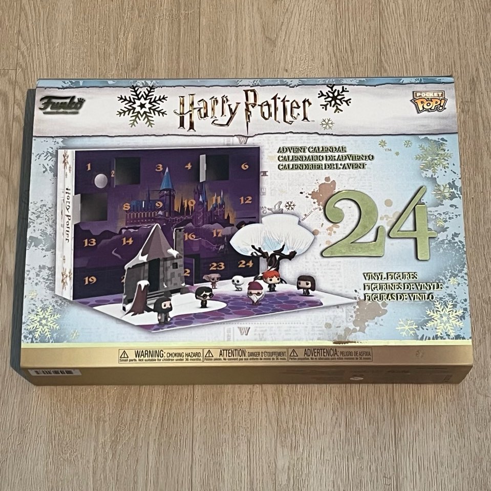 harry potter pocket pop funko pop 34947 december christmas advent calendar 2018