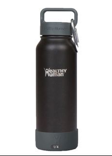 Healthy Human 21oz Vacuum Insulated Stainless Steel Bottle - black