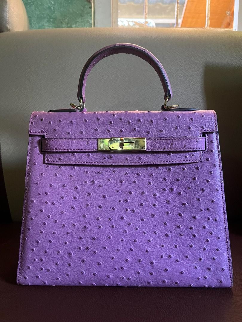 Hermes kelly ostrich sales