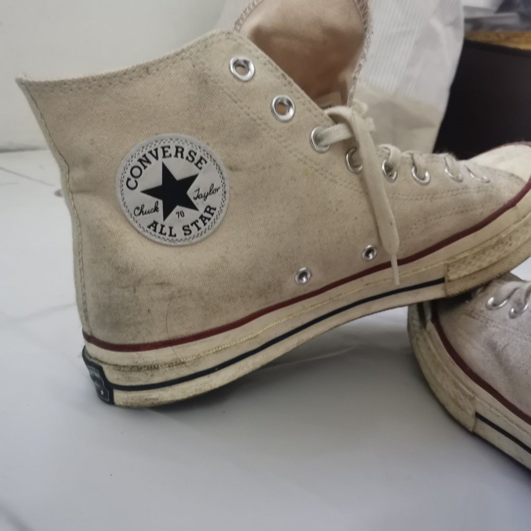 HIGH CUT CONVERSE OFF WHITE ORIGINAL CHUCK TAYLOR Luxury